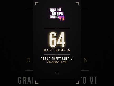 64 Days Until GTA 6! Grand Theft Auto VI Countdown